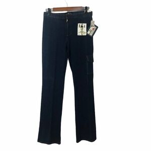 LEI NWT Y2K Denim Flare Cargo Pocket Jeans Size 11